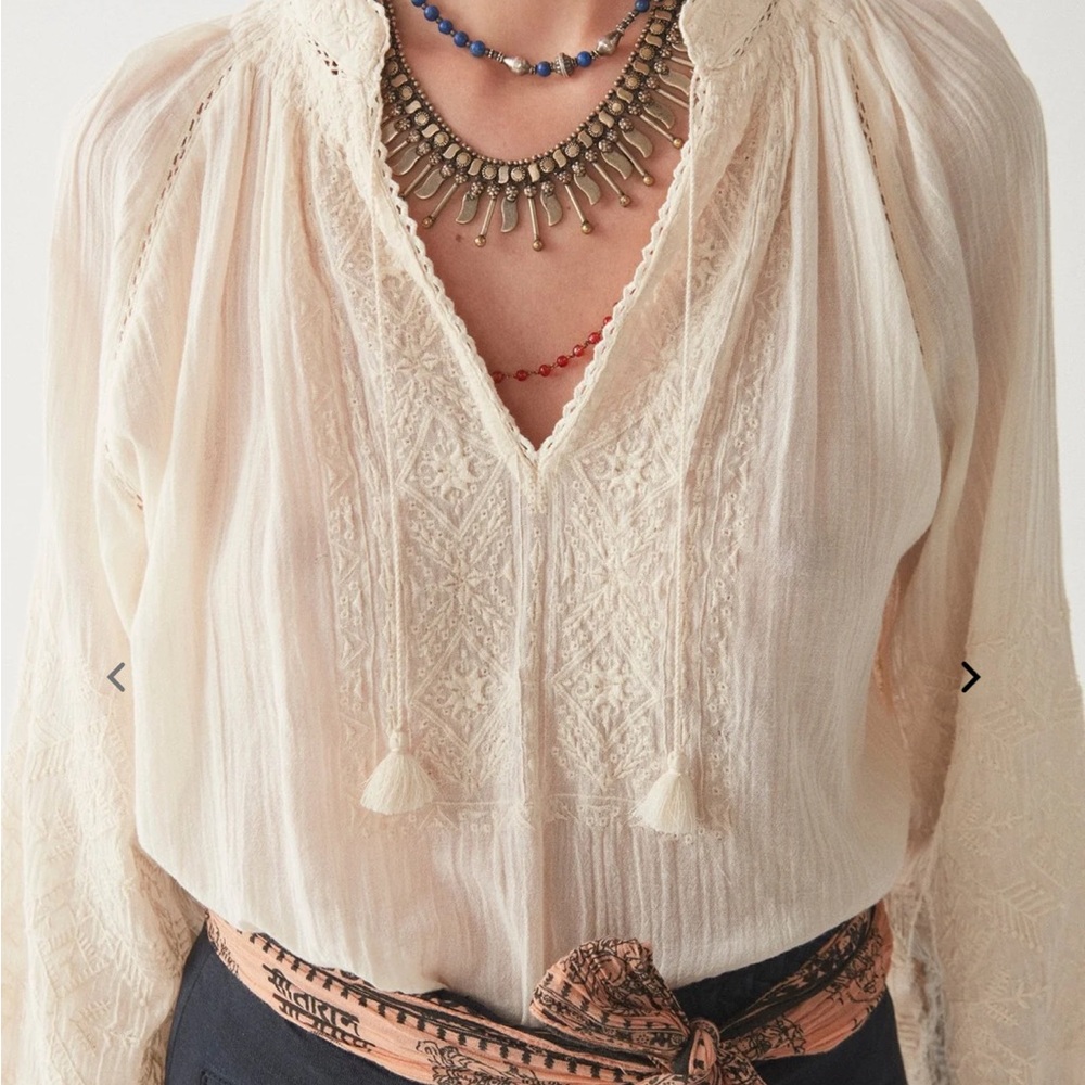 Maison Hotel Sandrine Blouse NWT small
